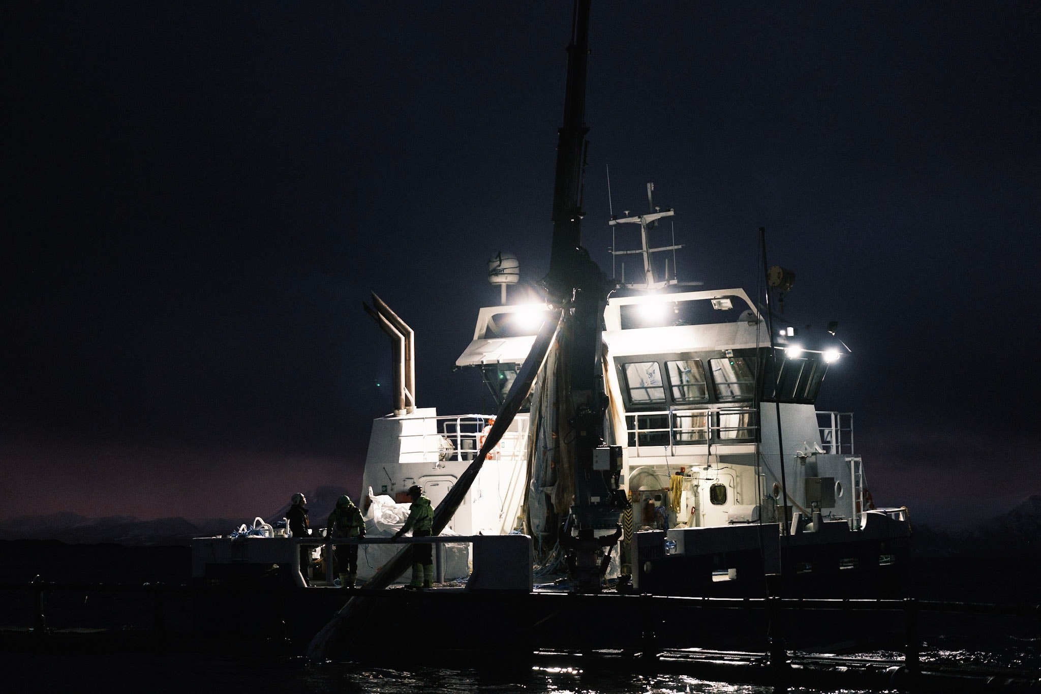 Zeon Aqua servicebåt i Troms